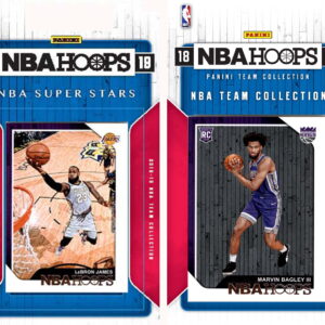 C&I Collectables NBA Sacramento Kings Licensed 2018-19 Hoops Team Set Plus 2018-19 Hoops All-Star Set