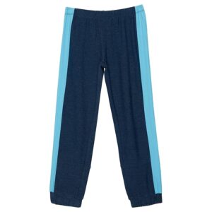 Chaser Kids Cozy Knit Poplin Pants (Toddler/Little Kids) (Avalon Blue) Boy's Clothing