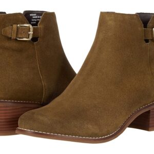 Cole Haan Haidyn Bootie (45 mm) (Dark Olive Suede) Women's Shoes