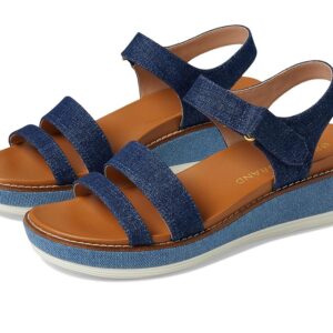 Cole Haan Originalgrand Peyton Flatform (Denim Multi) Women's Sandals
