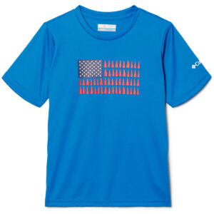 Columbia Boys' Grizzly Ridge Short-Sleeve Graphic Tee - Size XS