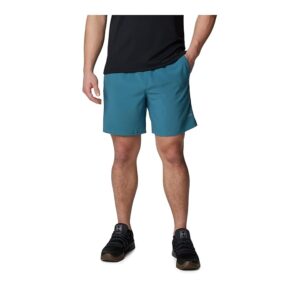Columbia Columbia Hike Color-Block Shorts (Cloudburst) Men's Clothing