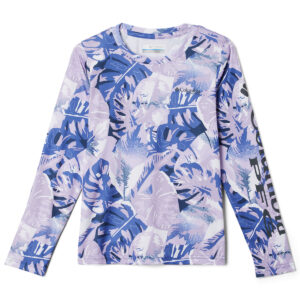 Columbia Girls' Pfg Super Tidal Long-Sleeve Shirt - Size L