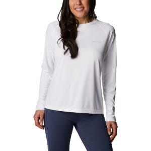 Columbia Women's Fork Stream Long-Sleeve Shirt - Size L