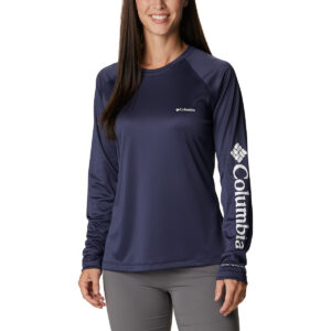 Columbia Women's Fork Stream Long-Sleeve Shirt - Size M
