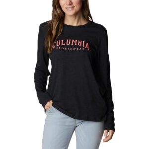 Columbia Women's Trek Relaxed Long-Sleeve Tee - Size M