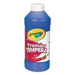 Crayola CYO541216042 16 oz Premier Tempera Paint, Blue