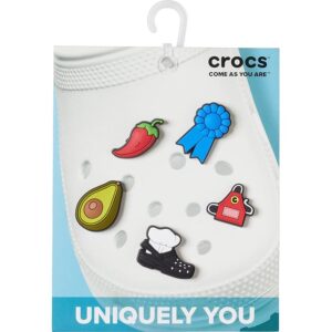 Crocs Jibbitz Food (Number One Chef 5-Pack) Remedies Foot Care