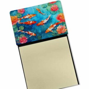 DAC2795SN 5.25 x 3.25 in. Koi Fish Sticky Note Holder