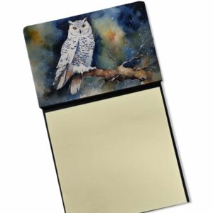 DAC3266SN 5.25 x 3.25 in. Snowy Owl Sticky Note Holder