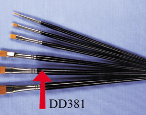 DD381 Brush Stageline 5 16In Flat