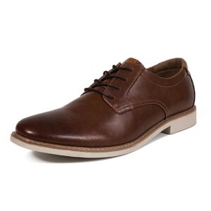 Deer Stags Marco (Brown) Men's Lace Up Wing Tip Shoes