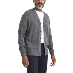 Dockers Men's Cardigan Regular Fit Sweater