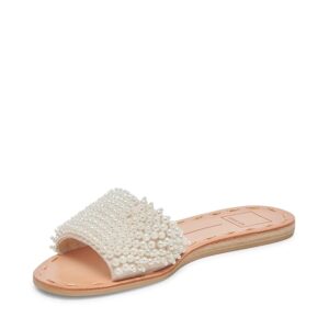 Dolce Vita Dalon Pearl-127 (Vanilla Pearl) Women's Sandals