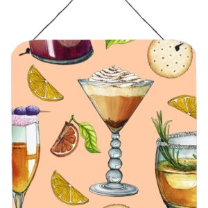 Drinks & Cocktails Peach Wall or Door Hanging Prints
