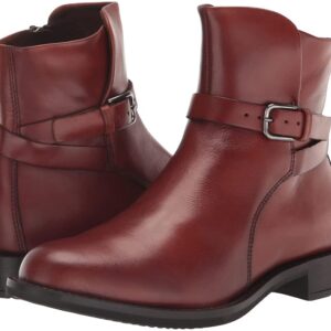 ECCO Sartorelle 25 Hydromax Mid Cut Buckle Boot (Cognac) Women's Shoes