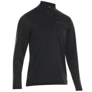 EMS Men's Fireside Sweater Fleece Button Pullover - Size S