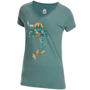 EMS Women's Don't Be Koi Short-Sleeve Graphic Tee - Size S
