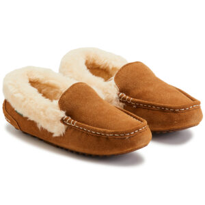 EMS Women's Fireside Spillover Moccasins - Size 10