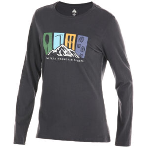 EMS Women's Get Educated Long-Sleeve Graphic Tee - Size S