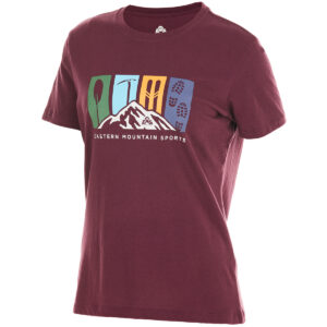 EMS Women's Get Educated Short-Sleeve Graphic Tee - Size M