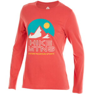 EMS Women's Hike Mountain Long-Sleeve Graphic Tee - Size XS
