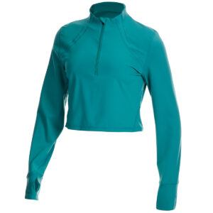 EMS Women's Sat Nam 1/2-Zip Crop - Size M
