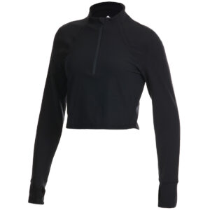 EMS Women's Sat Nam 1/2-Zip Crop - Size S