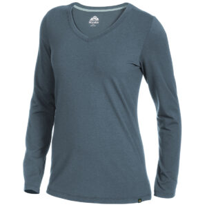 EMS Women's Vital Peak Long-Sleeve V-Neck Tee - Size S