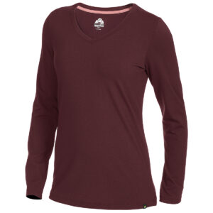 EMS Women's Vital Peak Long-Sleeve V-Neck Tee - Size XS