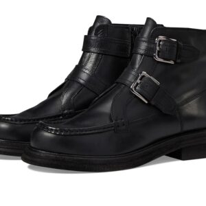 Free People Isla Moto Boot (Black) Women's Boots