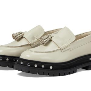 Free People Teagan Tassel Loafer (Antique Ivory) Women's Shoes