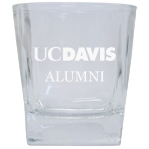GLSGE-C-UCD20 ALUM UC Davis Aggies Etched Alumni 5 oz Shooter Glass Tumbler