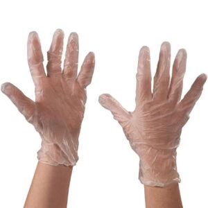 GLV2041XL Clear Vinyl Gloves - 3 Mil - Powder Free - Extra Large - Case of 100