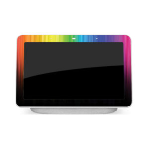 GOOHOHU-Rainbow Streaks Skin for Google Home Hub - Rainbow Streaks