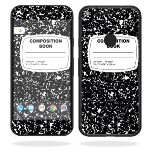 GOOPIXL-Composition Book Skin for Google Pixel XL 5.5 in. Wrap Cover Sticker - Composition Book