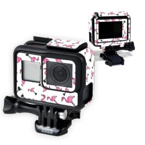 GOPRHRO7-Cool Flamingo Skin Decal Wrap for GoPro Hero 7 Black Sticker - Cool Flamingo