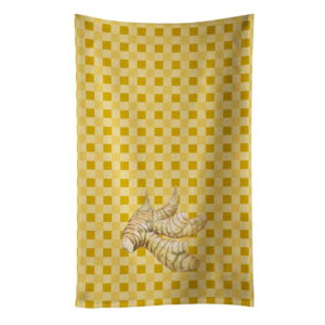 Galangal on Basketweave Kitchen Towel