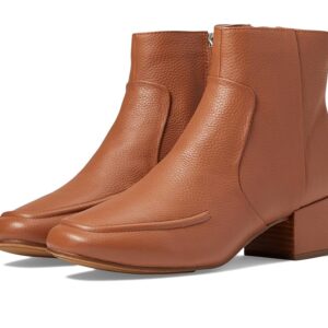 Gentle Souls by Kenneth Cole Ella Apron Bootie (Cognac) Women's Boots