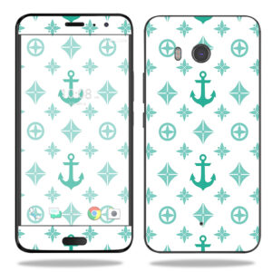 HTCU11-Teal Designer Skin for HTC U11 - Teal Designer