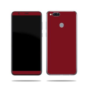 HUMATESE-Solid Burgundy Skin Decal Wrap for Huawei Mate SE 9 Sticker - Solid Burgundy