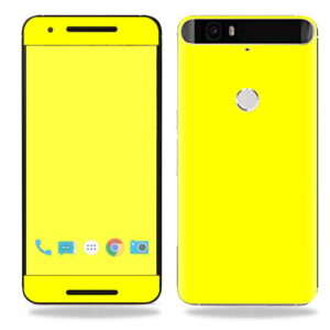 HUNEX6P-Glossy Yellow Skin for Huawei Nexus 6P Case Wrap Cover Sticker - Solid Yellow