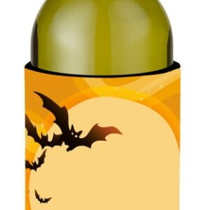 Halloween Pekingnese Cream Wine Bottle Beverge Insulator Hugger