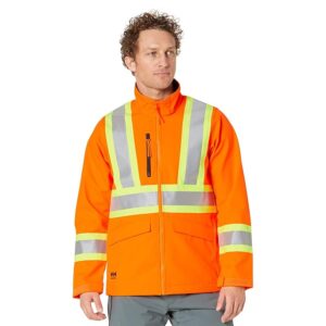 Helly Hansen Alta Soft Shell Jacket CSA (Orange) Men's Clothing