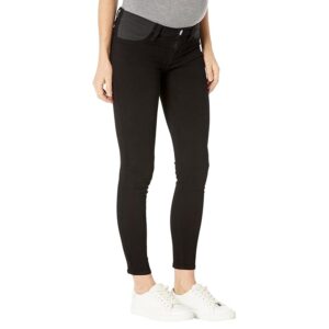 Hudson Jeans Nico Super Skinny Ankle (Maternity) in Black (Black) Women's Jeans