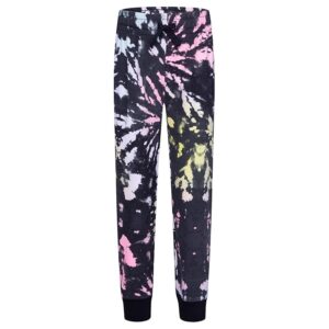 Hurley Kids Printed Fleece Bottoms (Little Kids) (Multi/Black) Girl's Casual Pants