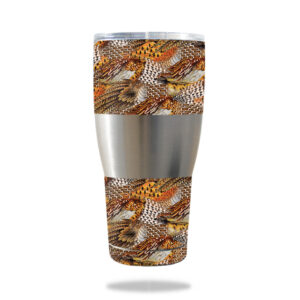 IBTUM30-Pheasant Feathers Skin for IBEX 30 oz Tumbler - Pheasant Feathers