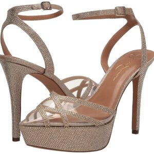 Jessica Simpson Oluina (Champagne/Clear) Women's Shoes