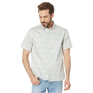 John Varvatos Loren Shirt (Steel Blue) Men's Clothing