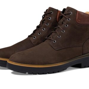 Johnston & Murphy XC4 Henson Plain Toe Boot (Brown Waterproof Nubuck) Men's Boots